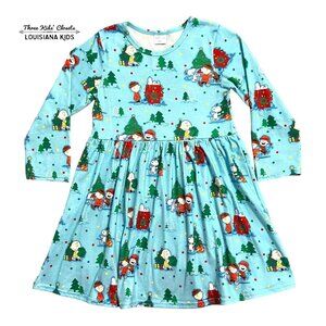Stella Bean Clothing Company 6-7Y Peanuts Charlie Brown Christmas Dress